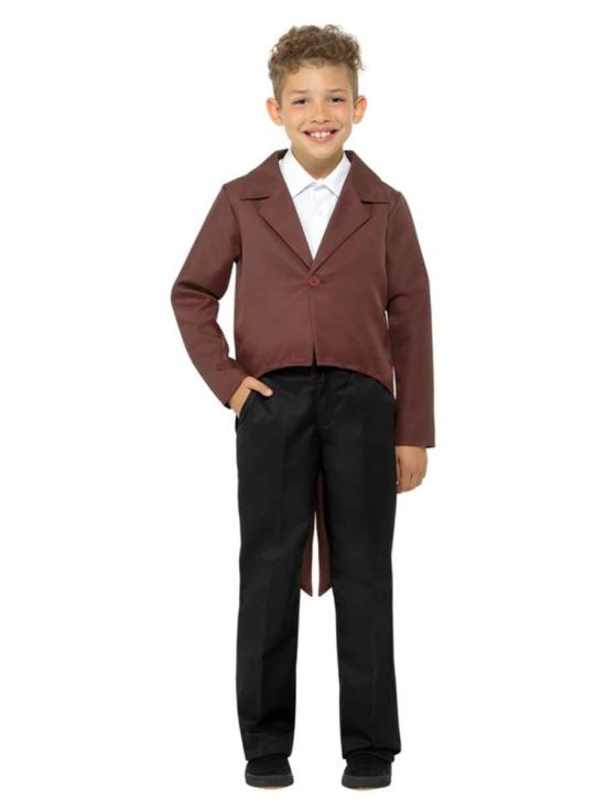 Fraque infantil Cor Marrom