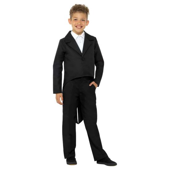 Fraque infantil Cor Preto