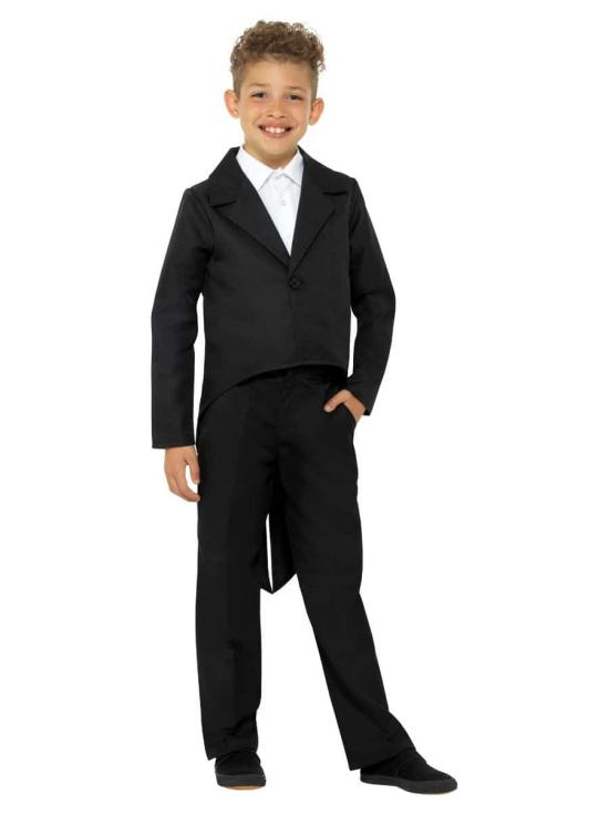 Fraque infantil Cor Preto
