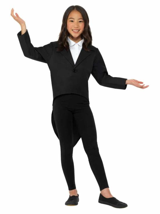 Fraque infantil Cor Preto