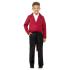 Fraque infantil vermelho
