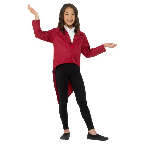 Fraque infantil vermelho