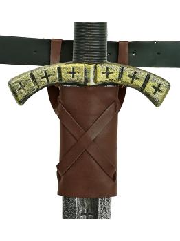 Bainha para espada medieval e romana para cinto.