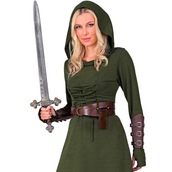 Bainha para espada medieval e romana para cinto.