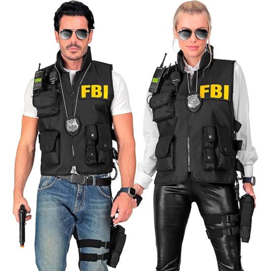 Coldre tático para fantasias de polícia, SWAT, militares e agentes secretos. Direito ou esquerdo, vendido separadamente.