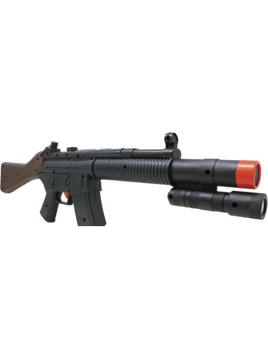 Rifle de assalto de brinquedo de 65 cm para fantasias