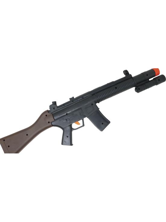 Rifle de assalto de brinquedo de 65 cm para fantasias