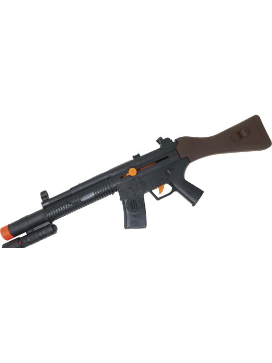 Rifle de assalto de brinquedo de 65 cm para fantasias