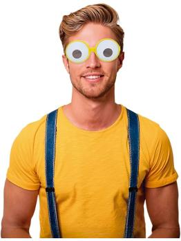 Óculos de fantasia amarelos - Minions, Simpsons e mais