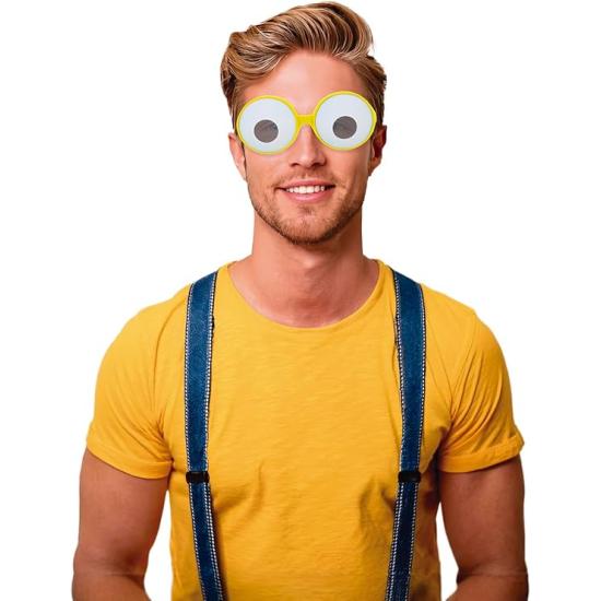 Óculos de fantasia amarelos - Minions, Simpsons e mais Óculos de fantasia amarelos - Minions, Simpsons e mais