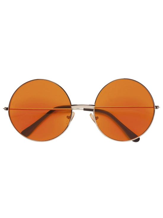 Óculos laranja anos 70