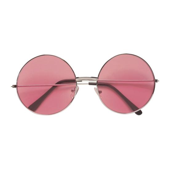Óculos anos 70 Lentes rosa