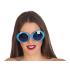 Óculos Mega Fashion Azul Anos 70