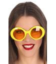 Óculos Amarelos Mega Fashion Anos 70