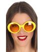 Óculos Amarelos Mega Fashion Anos 70