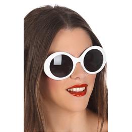 Óculos Mega Fashion Anos 70 em Branco