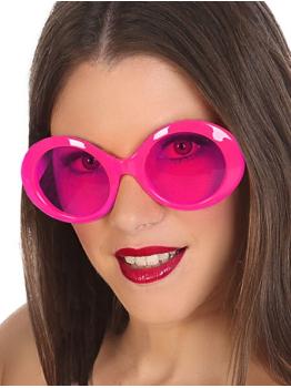 Óculos Rosa Mega Fashion Anos 70