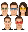 Óculos com lentes coloridas (5 cores diferentes)