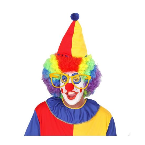 Óculos Maxi Palhaço Gigantes Amarelos