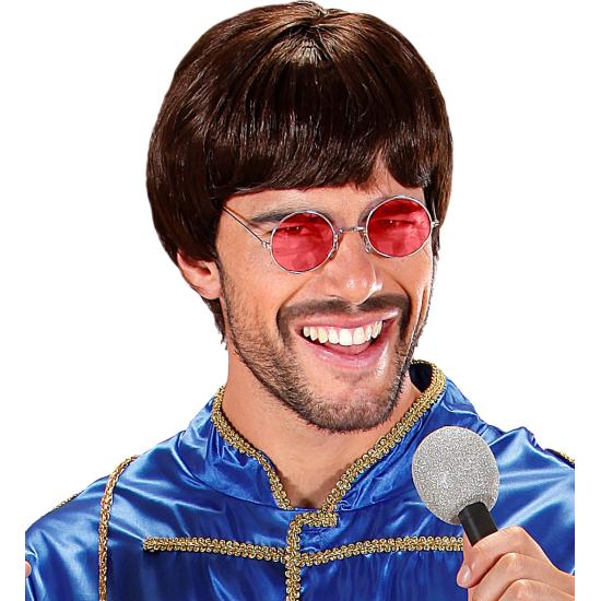 Óculos vermelhos unissex para personagens adultos