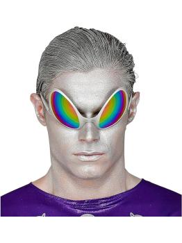 Óculos extraterrestres com lentes holográficas,
