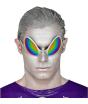 Óculos extraterrestres com lentes holográficas,