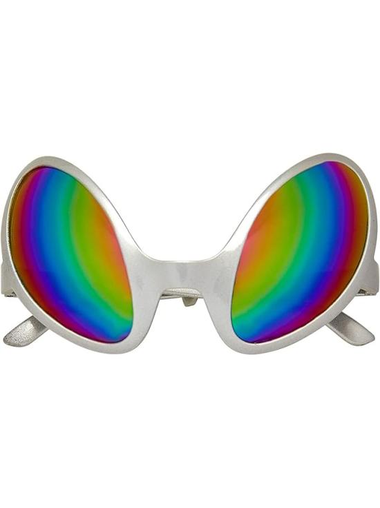 Óculos extraterrestres com lentes holográficas,