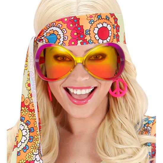 Óculos grandes da moda dos anos 70