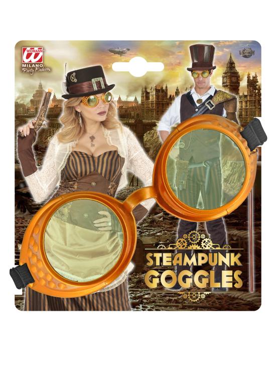 Óculos Steampunk Dourados