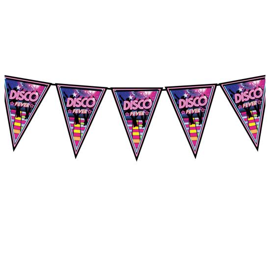 Flâmula de discoteca dos anos 70 300 cms 20 x 30 cms