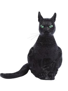Látex Gato Preto Sentado 35 cms