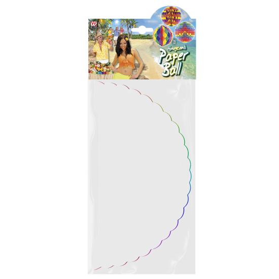 Balão de papel de parede havaiano 28 cms