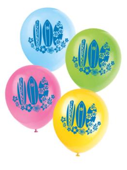 Decoração de balão havaiano Pacote de 8