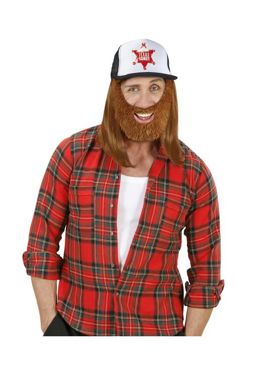 Gorra de Chuck Norris con Barba  adulto