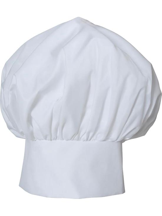Chapéu de Chef Branco Adulto | Acessório para Fantasia de Chef