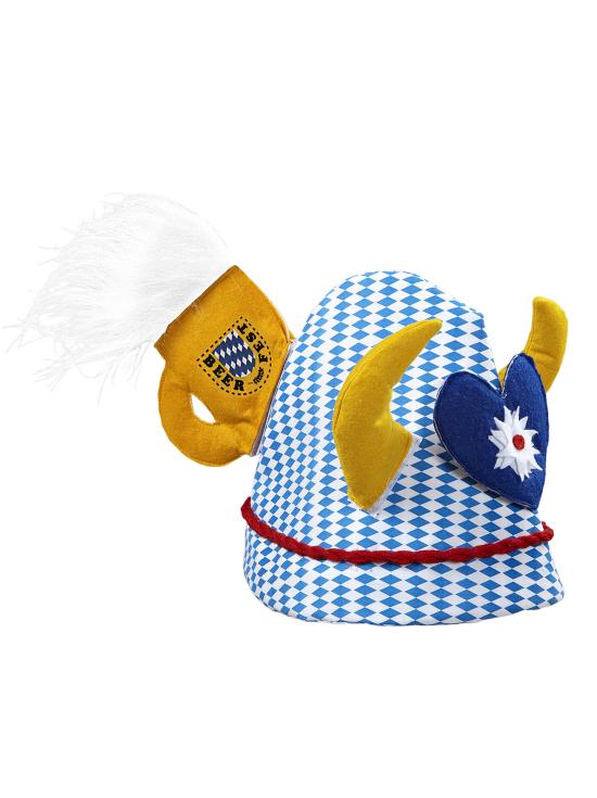 Chapéu de chifres para a Oktoberfest.