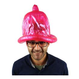 Chapéu de preservativo inflável para despedidas