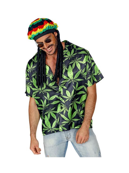 Chapéu jamaicano com dreadlocks