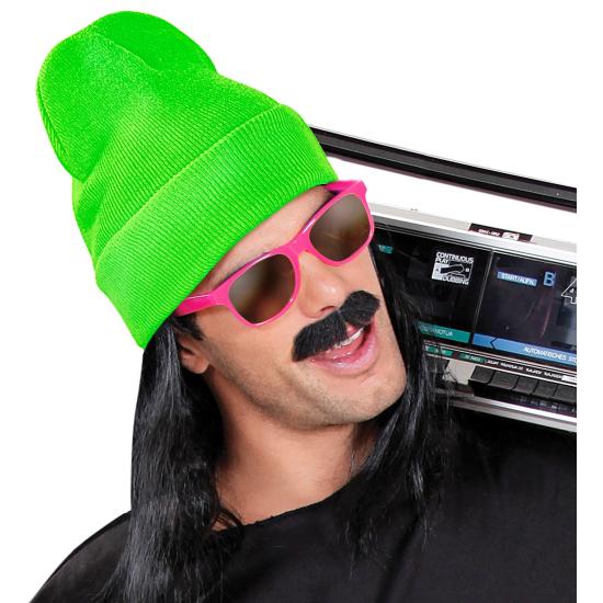 Chapéu de lã em cores neon