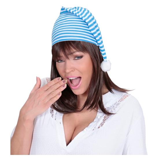 Chapéu listrado para dormir Chapéu listrado para dormir