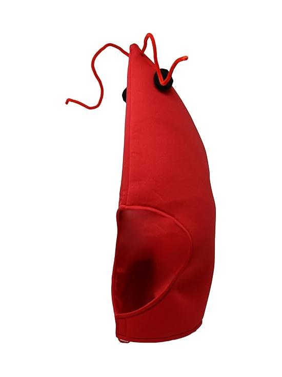Chapéu de Camarão Vermelho – Acessório Divertido para Fantasia