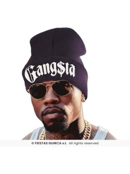Chapéu unissex adulto “Gangsta” – acessório para fantasia de rap/hip hop