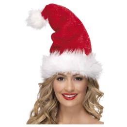 Chapéu de Papai Noel de luxo