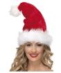Chapéu de Papai Noel de luxo