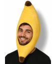Chapéu de banana de tecido para se destacar em qualquer festa.