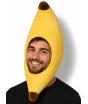 Chapéu de banana de tecido para se destacar em qualquer festa.