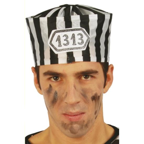 Chapéu de prisioneiro de pano.