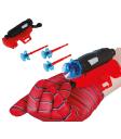 Luva infantil do Homem-Aranha com lançador de ventosa – Conjunto de super-heróis