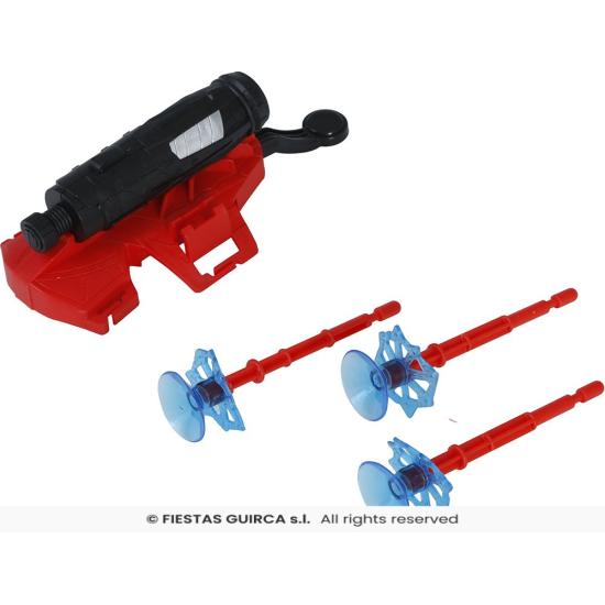 Luva infantil do Homem-Aranha com lançador de ventosa – Conjunto de super-heróis