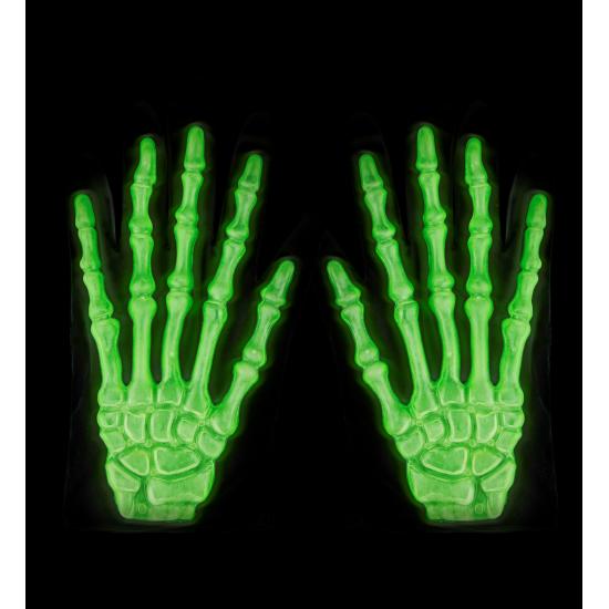 Luvas de esqueleto fluorescentes Modelo 3D